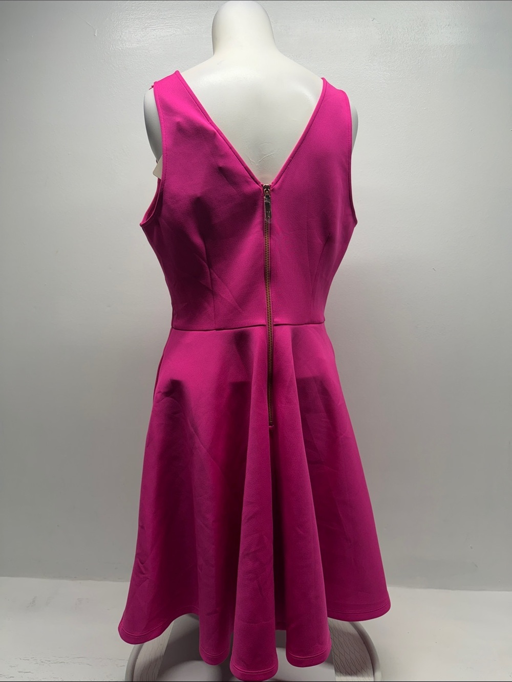 Ted Baker Taliia Dress EmbroideredMidi Floral Fit N Flare Sleeveless Pink NWT 8 - Picture 6 of 13